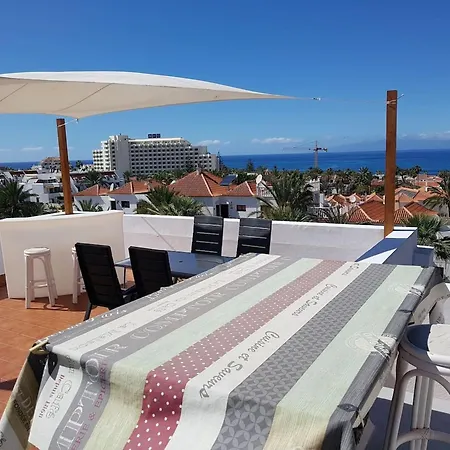 Spacious With Pool In Arona 190m² Air Conditioning Lägenhet